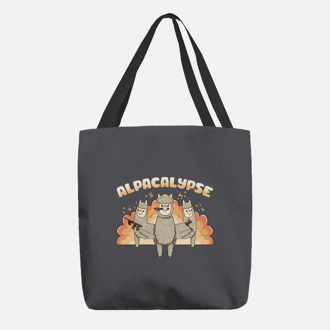 Alpacalypse Funny Alpaca-None-Basic Tote-Bag-tobefonseca
