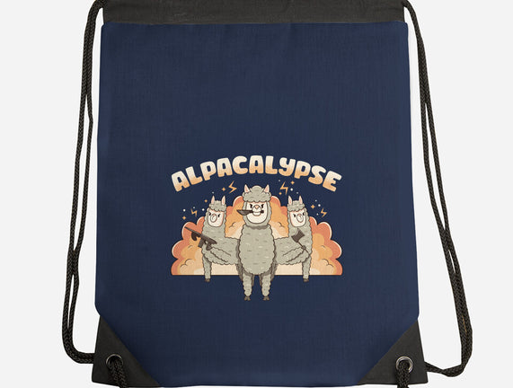 Alpacalypse Funny Alpaca