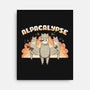 Alpacalypse Funny Alpaca-None-Stretched-Canvas-tobefonseca