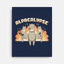 Alpacalypse Funny Alpaca-None-Stretched-Canvas-tobefonseca