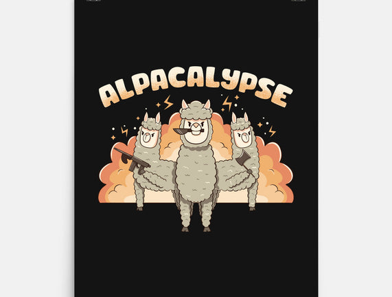 Alpacalypse Funny Alpaca