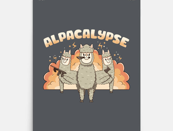 Alpacalypse Funny Alpaca