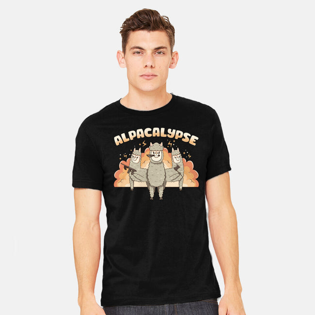 Alpacalypse Funny Alpaca-Mens-Heavyweight-Tee-tobefonseca