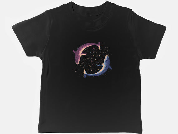 Stars Of Sea Whale Astronaut