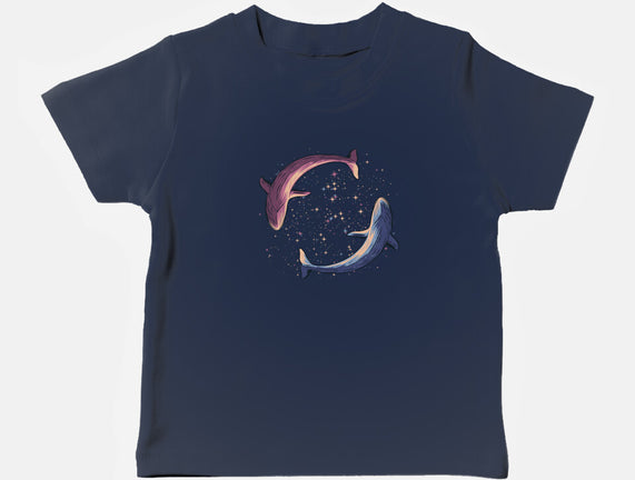Stars Of Sea Whale Astronaut