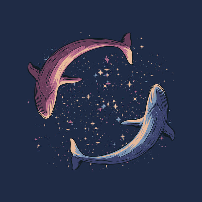 Stars Of Sea Whale Astronaut-Mens-Basic-Tee-tobefonseca