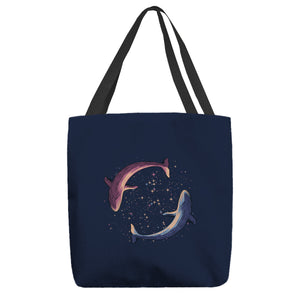 Stars Of Sea Whale Astronaut