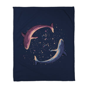 Stars Of Sea Whale Astronaut