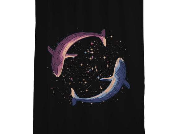 Stars Of Sea Whale Astronaut