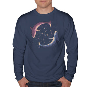Stars Of Sea Whale Astronaut