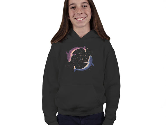 Stars Of Sea Whale Astronaut