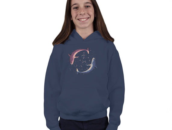 Stars Of Sea Whale Astronaut