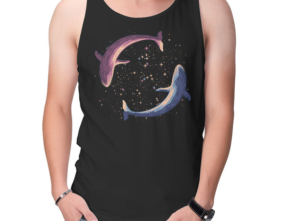 Stars Of Sea Whale Astronaut