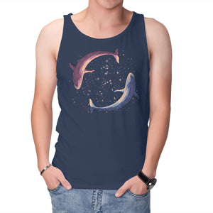 Stars Of Sea Whale Astronaut