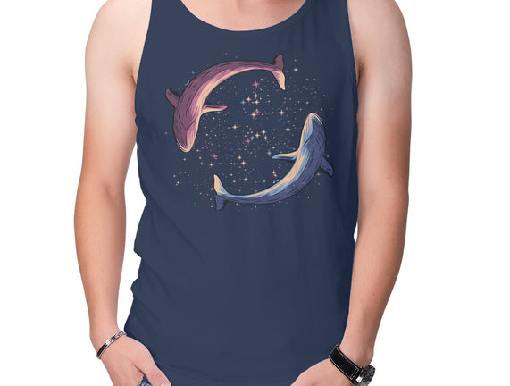Stars Of Sea Whale Astronaut