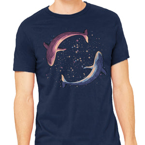 Stars Of Sea Whale Astronaut