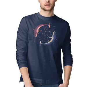 Stars Of Sea Whale Astronaut