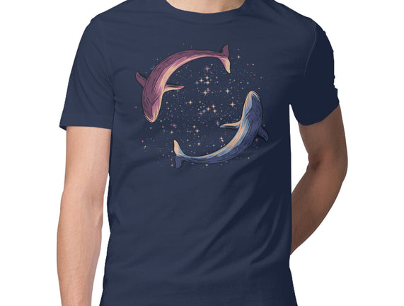 Stars Of Sea Whale Astronaut