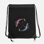Stars Of Sea Whale Astronaut-None-Drawstring-Bag-tobefonseca