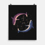 Stars Of Sea Whale Astronaut-None-Matte-Poster-tobefonseca