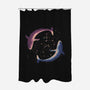 Stars Of Sea Whale Astronaut-None-Polyester-Shower Curtain-tobefonseca