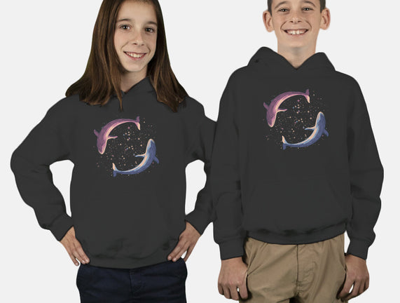 Stars Of Sea Whale Astronaut