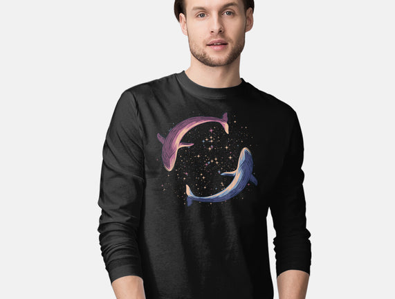 Stars Of Sea Whale Astronaut