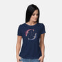 Stars Of Sea Whale Astronaut-Womens-Basic-Tee-tobefonseca