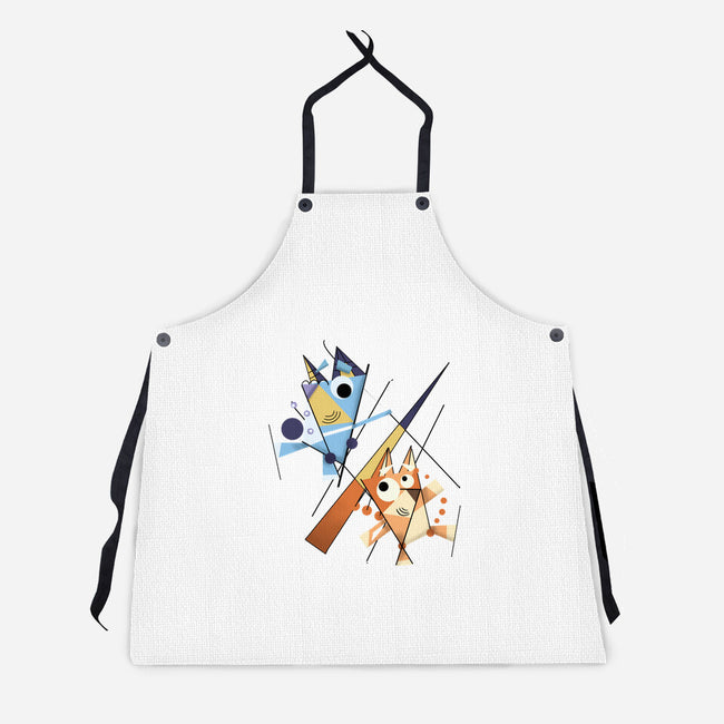 Abstract Sisters-Unisex-Kitchen-Apron-nickzzarto