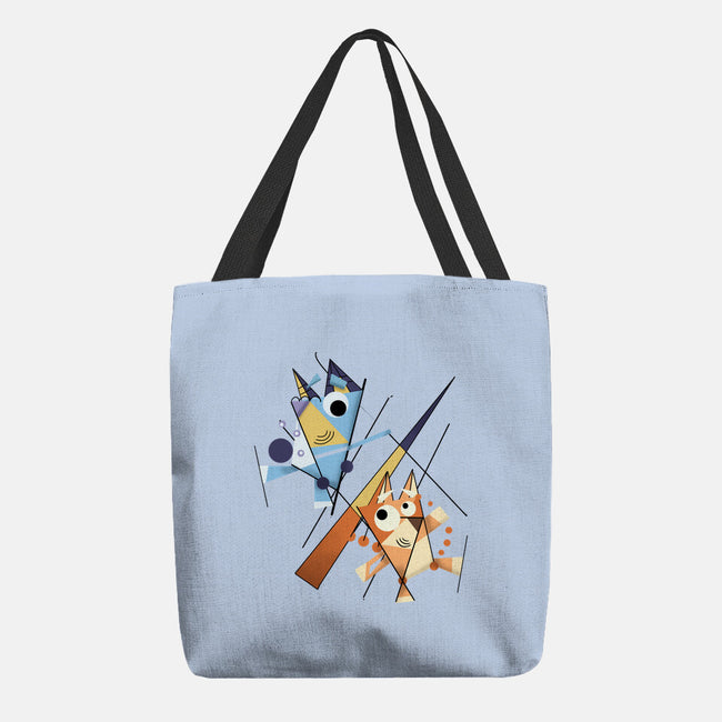 Abstract Sisters-None-Basic Tote-Bag-nickzzarto