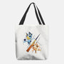 Abstract Sisters-None-Basic Tote-Bag-nickzzarto
