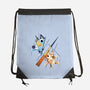 Abstract Sisters-None-Drawstring-Bag-nickzzarto