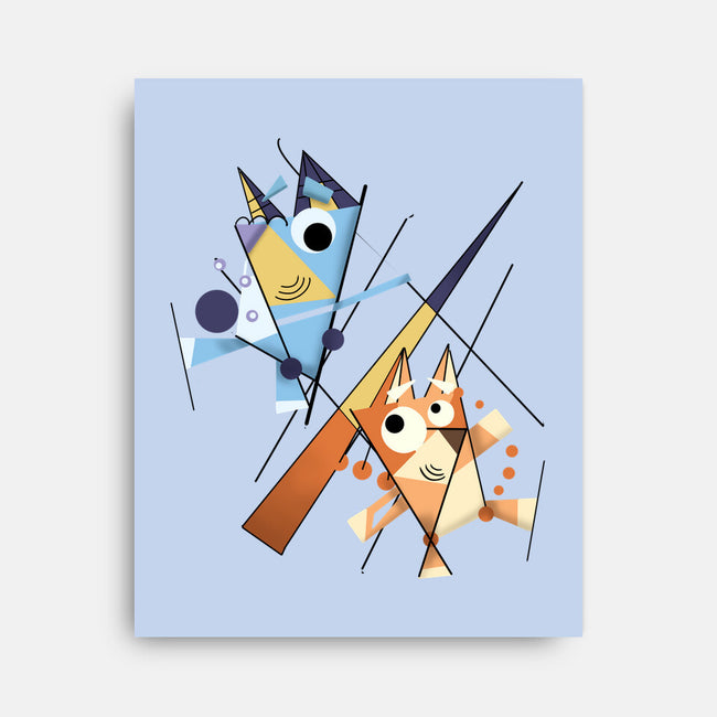 Abstract Sisters-None-Stretched-Canvas-nickzzarto