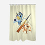 Abstract Sisters-None-Polyester-Shower Curtain-nickzzarto