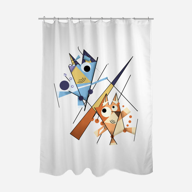 Abstract Sisters-None-Polyester-Shower Curtain-nickzzarto