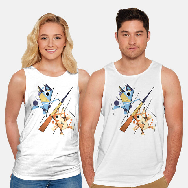 Abstract Sisters-Unisex-Basic-Tank-nickzzarto