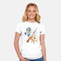 Abstract Sisters-Womens-Fitted-Tee-nickzzarto