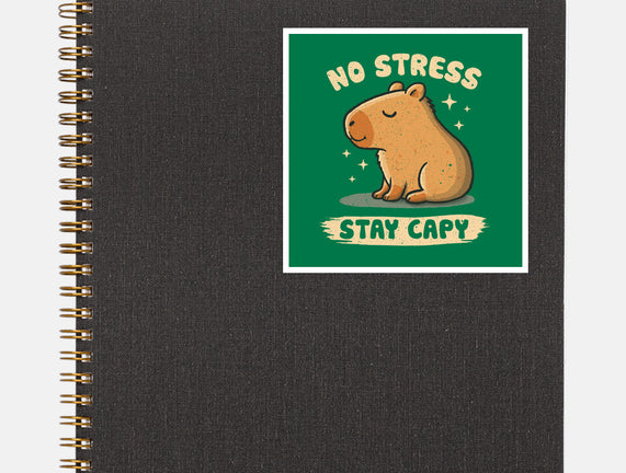 No Stress Stay Capy