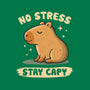 No Stress Stay Capy-Mens-Long Sleeved-Tee-NMdesign