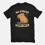 No Stress Stay Capy-Mens-Basic-Tee-NMdesign
