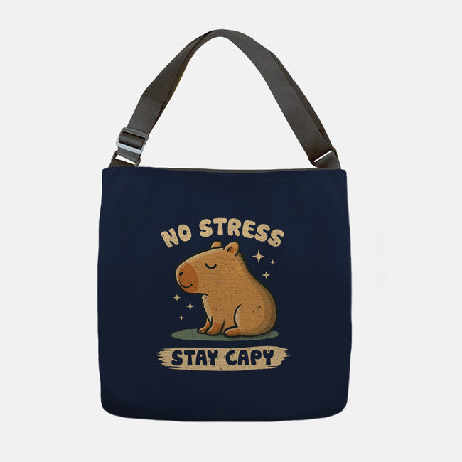 No Stress Stay Capy-None-Adjustable Tote-Bag-NMdesign