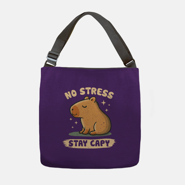 No Stress Stay Capy-None-Adjustable Tote-Bag-NMdesign