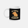 No Stress Stay Capy-None-Mug-Drinkware-NMdesign
