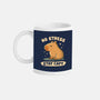 No Stress Stay Capy-None-Mug-Drinkware-NMdesign