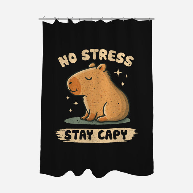No Stress Stay Capy-None-Polyester-Shower Curtain-NMdesign