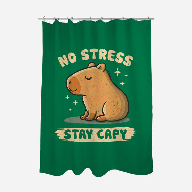 No Stress Stay Capy-None-Polyester-Shower Curtain-NMdesign