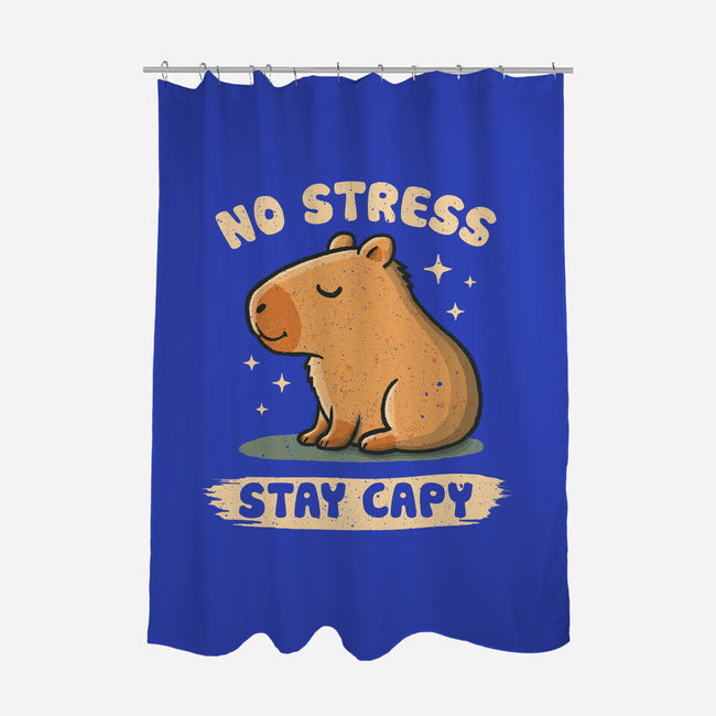 No Stress Stay Capy-None-Polyester-Shower Curtain-NMdesign
