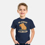 No Stress Stay Capy-Youth-Basic-Tee-NMdesign