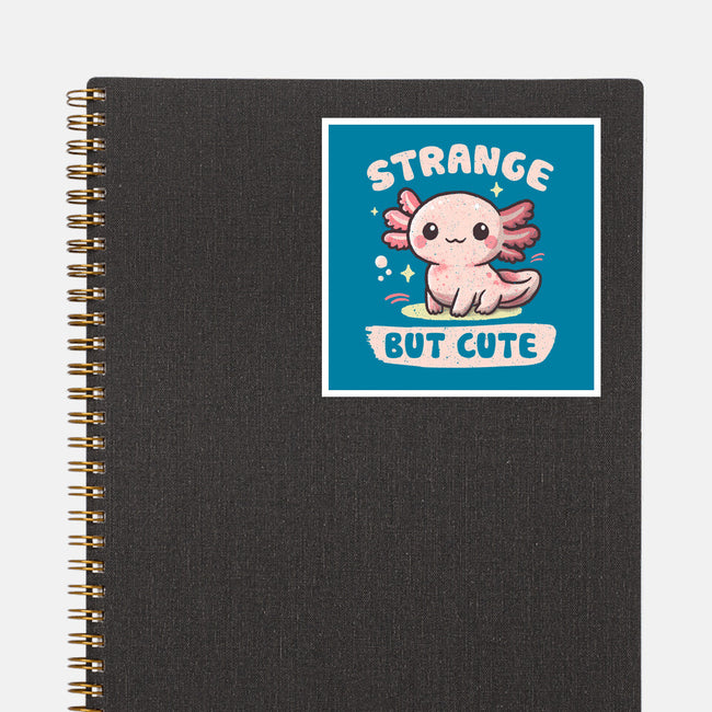 Strange But Cute-None-Glossy-Sticker-NMdesign