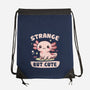 Strange But Cute-None-Drawstring-Bag-NMdesign